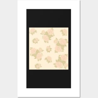 Warm florals Posters and Art